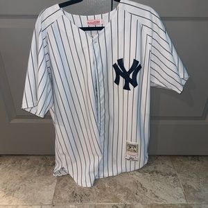 Michell n Ness Reggie Jackson Yankees baseball jersey